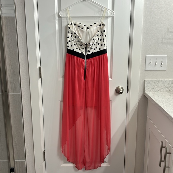 Speechless strapless high-low dress - Picture 2 of 5